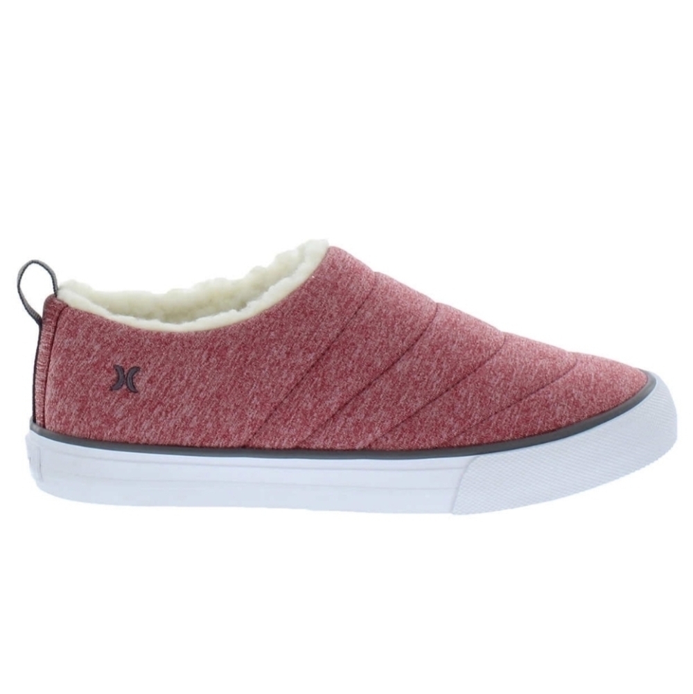 Hurley Ladies' Puff Clog Shoe Cozy Camp Mule Slip On Sneaker Ladies Shoe size 10
